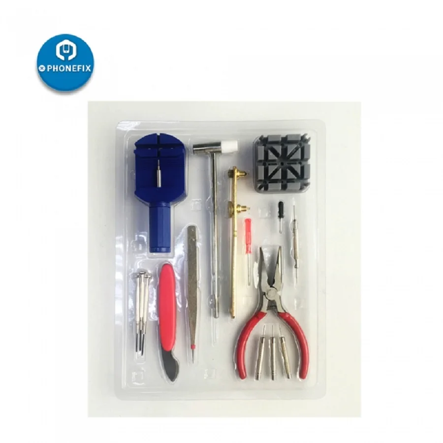 

PHONEFIX Multifunctional 16 IN 1 Watch Repair Tool Kit Watch Opening Repair Tool Watchmaker Hand Tools Sets