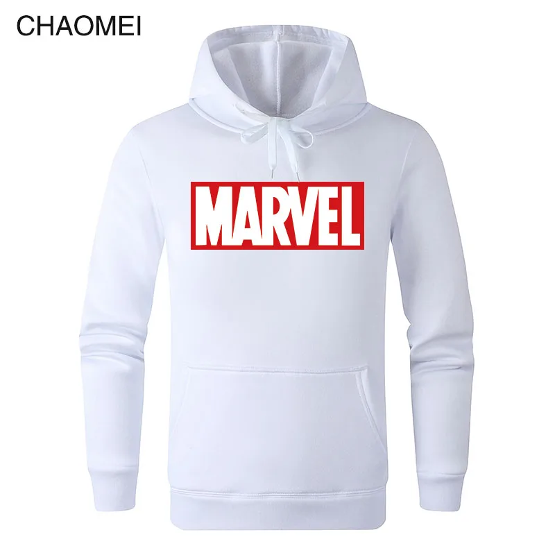 Кофты с капюшоном "Marvel" Новая мода мужской, с длинными рукавами Повседневная мужская Толстовка Marvel Мужские Женские топы классные пуловеры толстовка C117