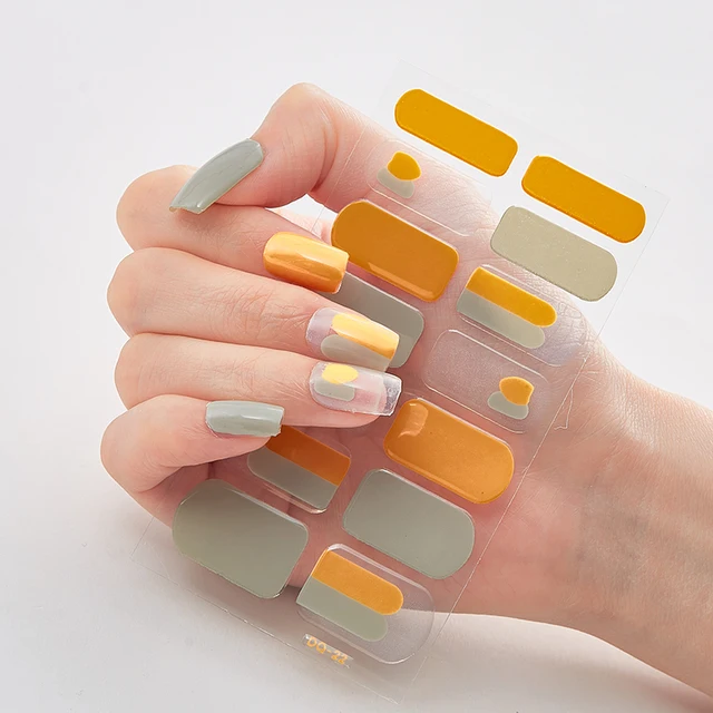 Five Sorts 0f Nail Stickers Decals Plain Stickers Nail Stickers Designer Nails Sticker Designer Nails Art Decoration Nailart DQ-22