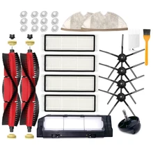 

HOT！-All Sets Main Brush Side Brush HEPA Filter Mop Cloth Replacement for Xiaomi Roborock S6 PureS6 MaxV Vacuum Cleaner Parts