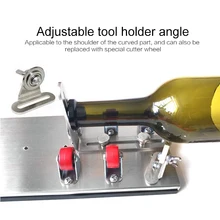 Пивная ваза для вина Точная машина для резки 2-12 мм DIY рециркуляция резки стеклянных бутылок резак из нержавеющей стали стеклянная бутылка резак