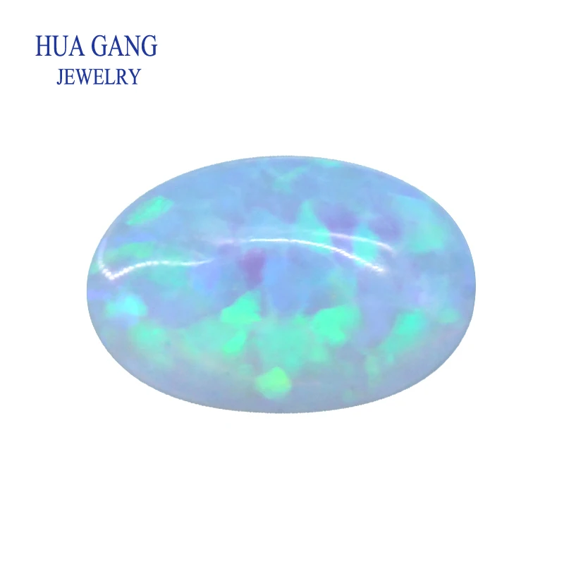 Синтетический Опал FI14, незакрепленные камни овальной формы, основа, бусины из опала, полудрагоценные камни для ювелирных изделий 3x5 мм-10x14 мм