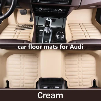 

Car-Styling Carpet Custom Car Floor Mats for Audi A1 A3 A4 A4l A5 A6 A6L A7 A8 Q3 Q5 Q7 S and RS series car mats