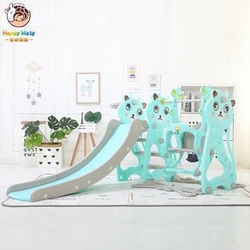 

Baby Swing Chair Music Slide Combination Shoot Basketball Story Music Learning Machine Cartoon Set With Water Flooding Board