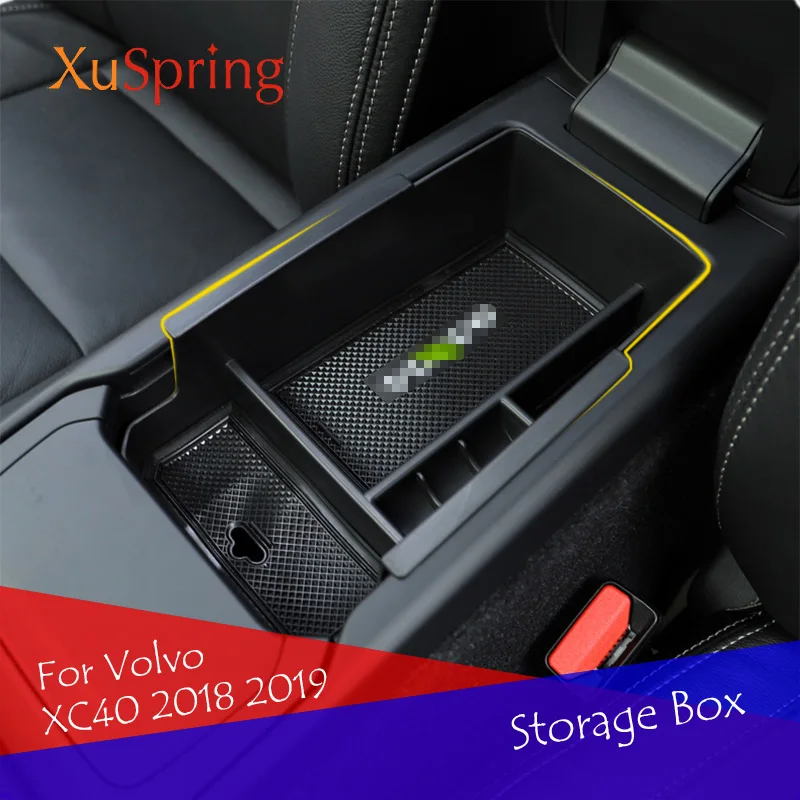 RUIYA Central Console Armrest Box Customized for 2019 XC40,Storage Box Console Organizer Insert Tray,Car Accessory