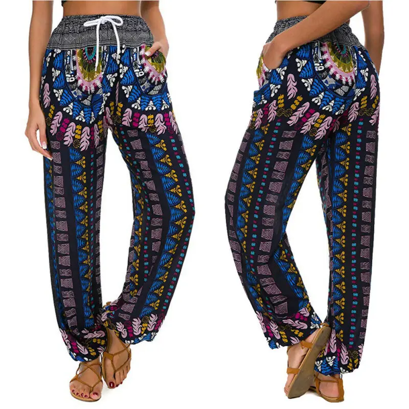 Дамские шаровары шланг леггинсы Damen Pumphose Aladdin Boho Хиппи