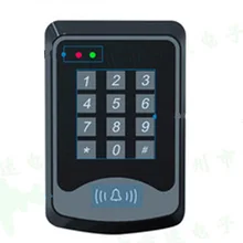 Одиночные и двойные двери со стеклянной дверью Железный контроля доступа по отпечаткам машина «Все-в-одном»