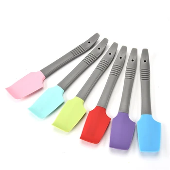 

20 Pcs Silicone Spatula Kitchen Cream Mixer Ice Cream Scoop Butter Scraper Batter Mixing Knife Non Stick Baking Tools Wholesale