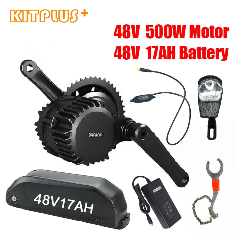 48V 500 W Bafang Ebike Mid Motor Bafang BBS02 500 Watt Sepeda Motor dengan  Baterai 17AH Mesin Motor Kit untuk Sepeda Bermotor|Motor Sepeda Listrik| -  AliExpress