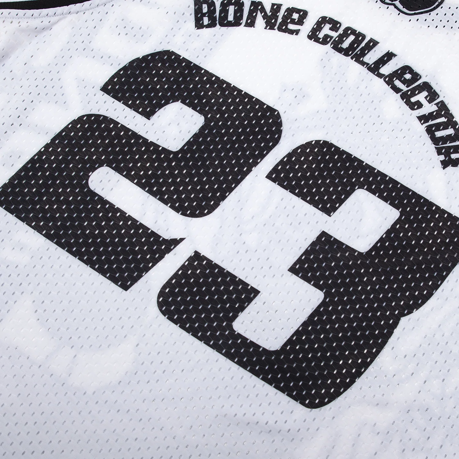 Quick-Drying Breathable Basketball Vest Men's Mesh Skeleton Skull Head 23 Ball Uniform Elastic Loose-Fit Sports Running Short Sl