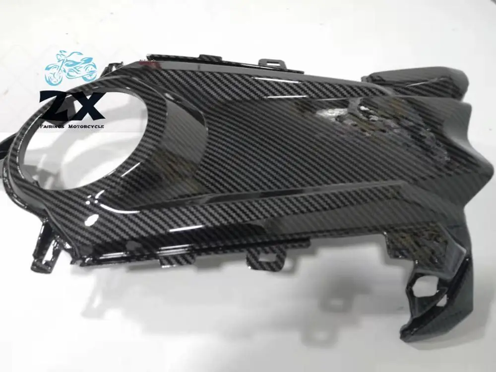 Мотоциклетная передняя крышка бака спереди для CBR1000RR углеродного волокна Цвет ABS Пластик injetion cbr1000rr - Цвет: glossy carbon