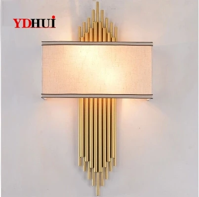 

Postmodern Neoclassical Chinese Style Nordic Wall Lamp Restaurant Passage Living Room TV Background Wall Creative Design Lamp