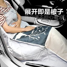 Может машинная стирка, Автомобильная подушка, одеяло, два использования, мультяшный кондиционер, олень, креативный зимний теплый Автомобильный интерьер, товары