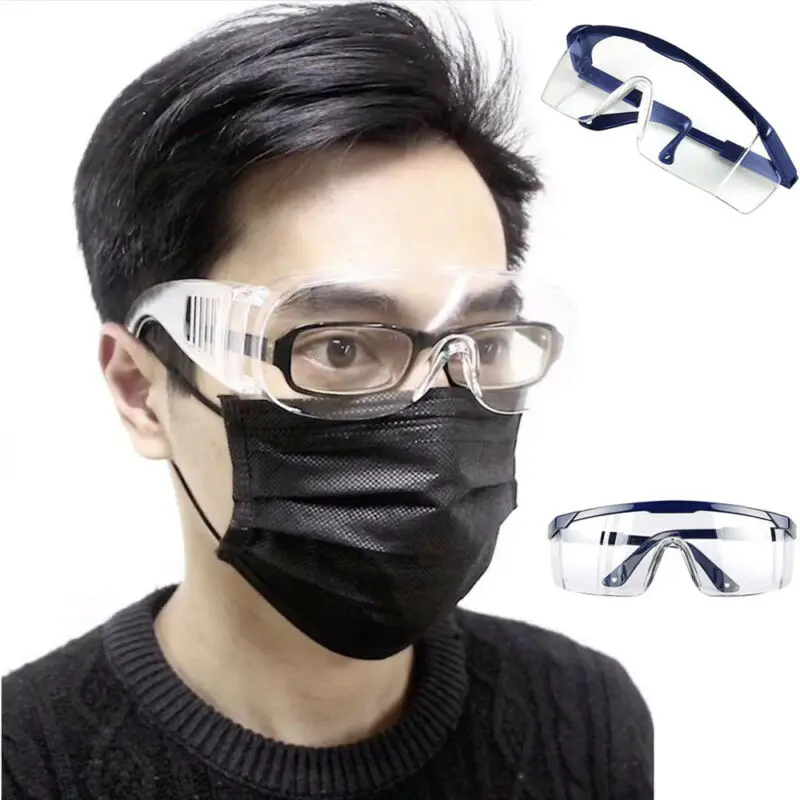 

New Clear Vented Safety Goggles Eye Protection Protective Lab Anti Fog Glasses Chemical Splash Eyewear wholesale