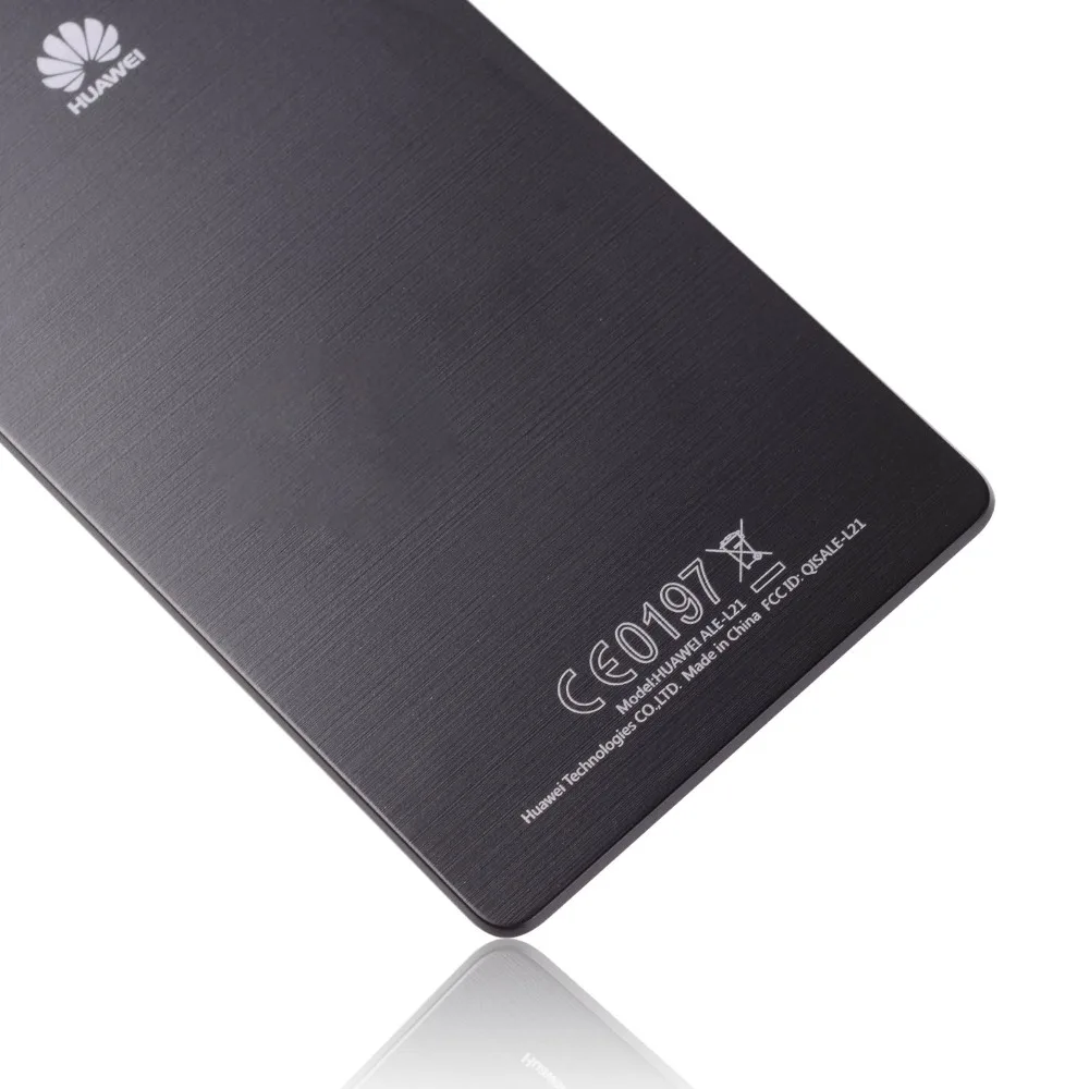 Задняя батарея чехол для Huawei P8 задняя крышка Заменить черный белый