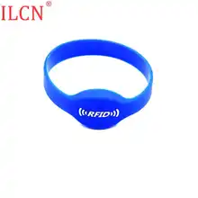 S50 1K IC 13,56 МГц водонепроницаемый синий кремнезем Браслет Брелок смарт-тег RFID для Token Tag контроль доступа Быстрая 1