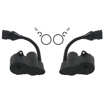 

AP01 2PCS Electric Brake Caliper Servomotors Rear for Audi A8 S8 D3 4E 2002-2010 4E0998281 4E0998281B