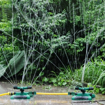 

1 Set Garden Sprinkler Watering Nozzle 360 Degree Rotating Water Irrigation Kits Garden Watering Irrigation Cleaning Tool