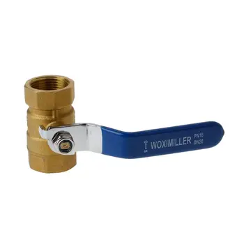 

3/4'' Brass Ball Valves 1.6Mpa Type Female NPT Standard Port for Water Oil Gas