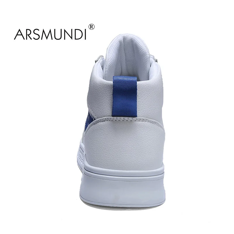 ARSMUNDI мужские кроссовки для скейтборда 2019 дышащая Белая обувь с подушкой