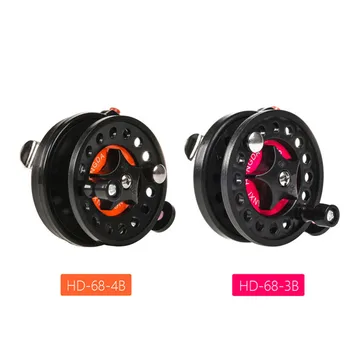 BEST OFFER ❤️ Winter Ice Fishing Reels Ball Bearings Reels Mini Fishing Reel Carp Fishing Outdoor Fish Brake Handle Front Reel Tool - discount item 30% OFF Sports & Entertainment