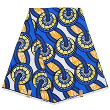 Полиэстер набивная ткань хлопок воск голландский Африканский вощеная ткань хлопок Горячая Распродажа дизайн для женского платья материал