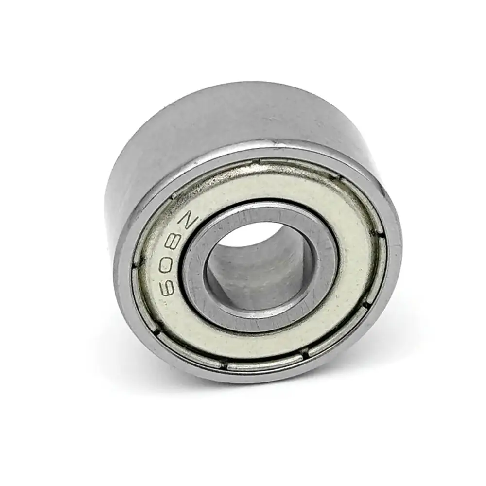 1PCS 608-10ZZ 8X22X10 DALUO Bearing 608-10 ABEC-3 Single Row Deep Groove Ball Bearing Sealed Metric