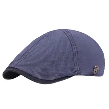 Модный винтажный газетный берет для мужчин и женщин, сплошной плоский берет, шапки для женщин, береты, утконоса, клюшки для гольфа, шляпа водителя грузовика, кепка# Zer