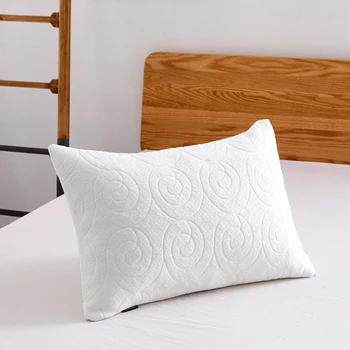 

Memory Pillow Adjustable Fluffy Fragment Washable Travel Carry Bamboo Fiber Slow Rebound Custom Height Memory Cotton Pillow 20x3