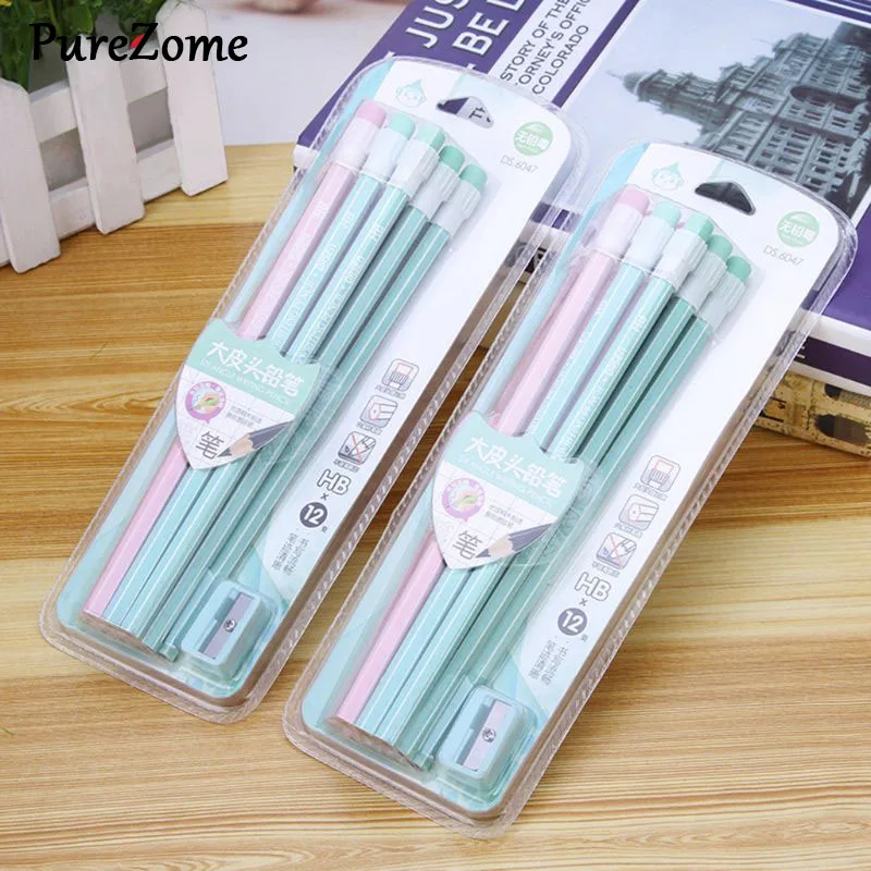 

1 Set Fresh And Simple HB Wooden Pencil Sketch Painting Study Office Writing Pen