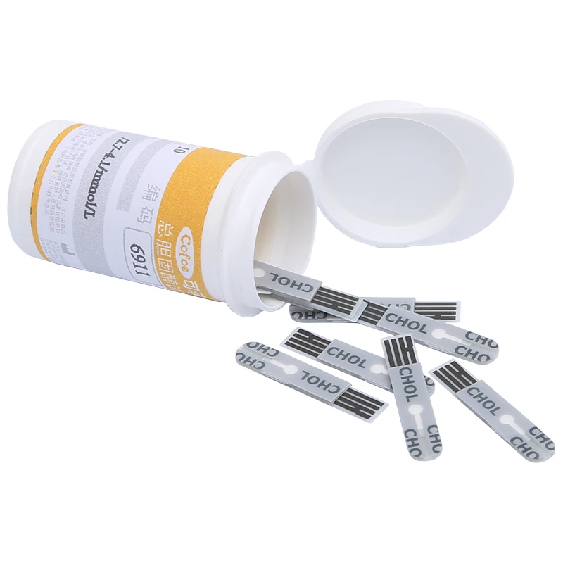 Cofoe Cholesterol Uric Acid Blood Glucose Test Strips With Lancets Needles Only For Cofoe 3 in 1 BKM13-1 Detect Device Tester Cofoe Cholesterol Uric Acid Blood Glucose Test Strips With Lancets Needles Only For Cofoe 3 in 1 BKM13-1 Detect Device Tester