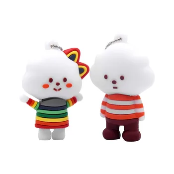 

Creative Cute Cartoon Cloud Baby USB Flash Drive 2.0 Memory Sticks 128MB Pendrives 32GB Storage Disk Flash-card Lovely U-Stick