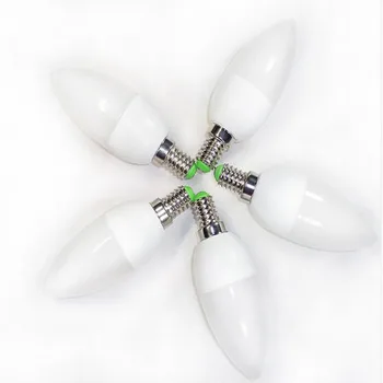 

LED candle lamp 6W 8W E14 E27 LED bulbs SMD 3528 AC85-265V 220V Warm white/White chandelier Led Spotlight HomeLED Bulbs lighting