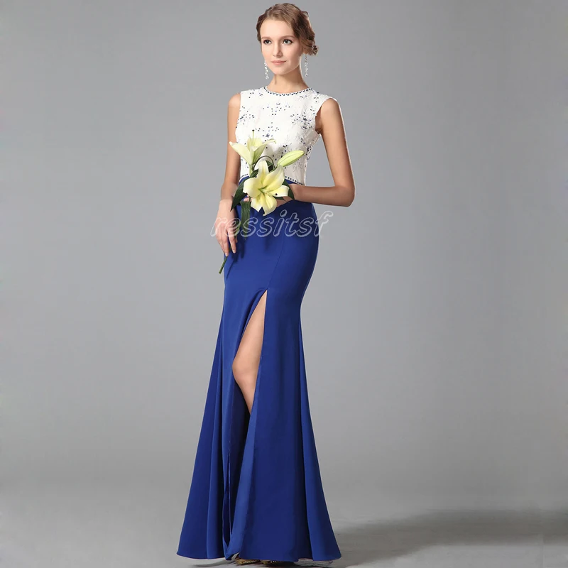 Robe de soiree courte michael korns Новое сари вечерние платья сексуальные без рукавов Русалка Вечерние длинные платья для матери невесты