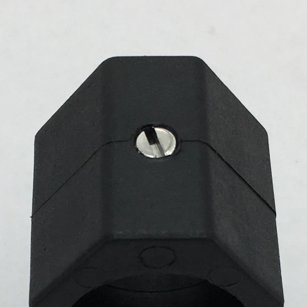Boat Jaw Slide Hinged Frame Hinge Rail Mount Nylon with Bolt 1/4' Black