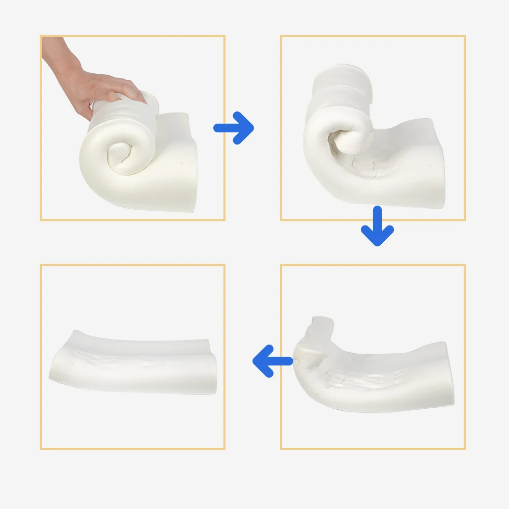 Memory Foam постельные принадлежности защитная подушка для шеи медленный отскок Подушка-бабочка здоровья затылочный шейный размер в 50*30 см
