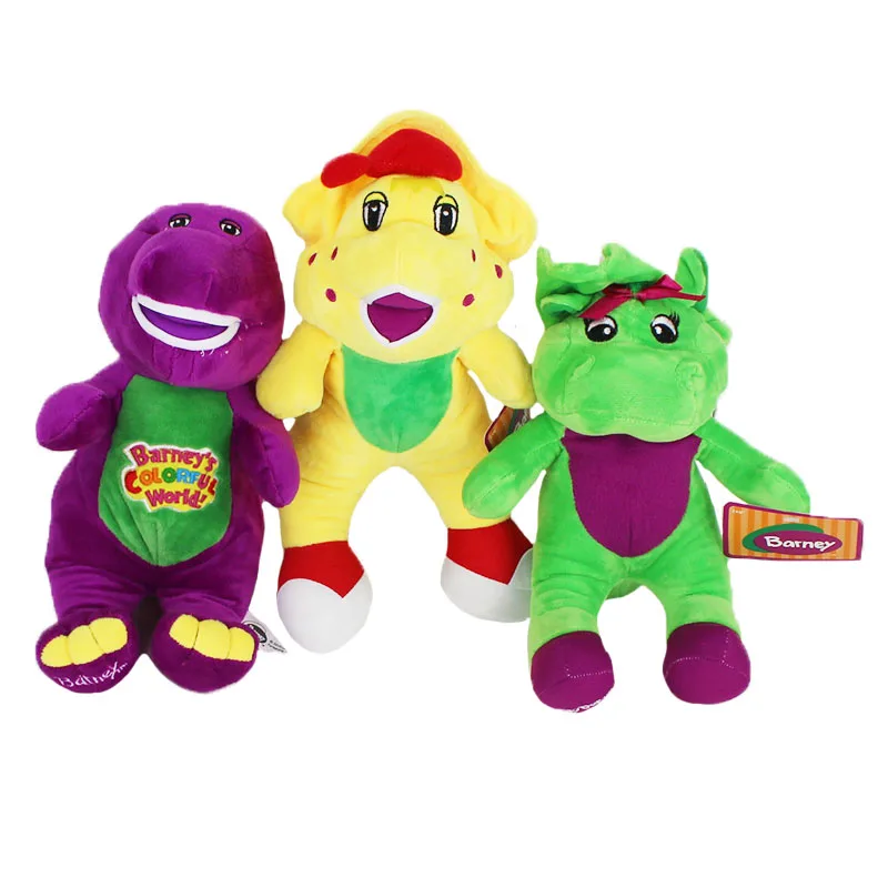 stuffed barney plush toy