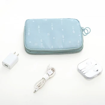 

Portable Home Storage Bag Double Deck Travel Documents Passport Cover Multi-Purpose Cards Holder Home Storage Organization