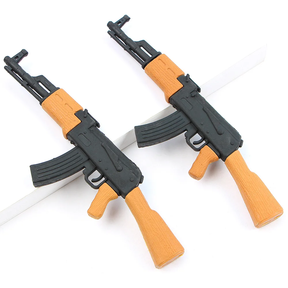 1 шт. ластик для ружья AK47 мальчиков Необычные персонализированные школьные