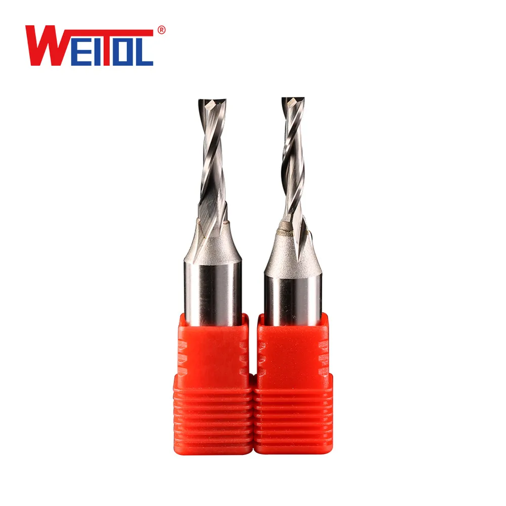 Спиральная фреза WeiTol TCT 1 шт. для деревообработки сверло инструменты фрезерования