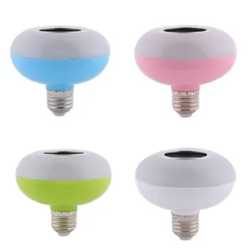 

LED Music Bulb Loudspeaker Wireless RGB Bar Gift Home Bluetooth 4.0 12W Portable Mini Speaker Audio Lamp KTV Smart Colorful