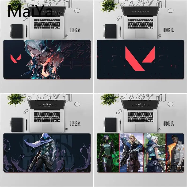 

Maiya High Quality VALORANT Phoenix VIPER JETT SOVA Large Mouse pad PC Computer mat Free Shipping Large Mouse Pad Keyboards Mat