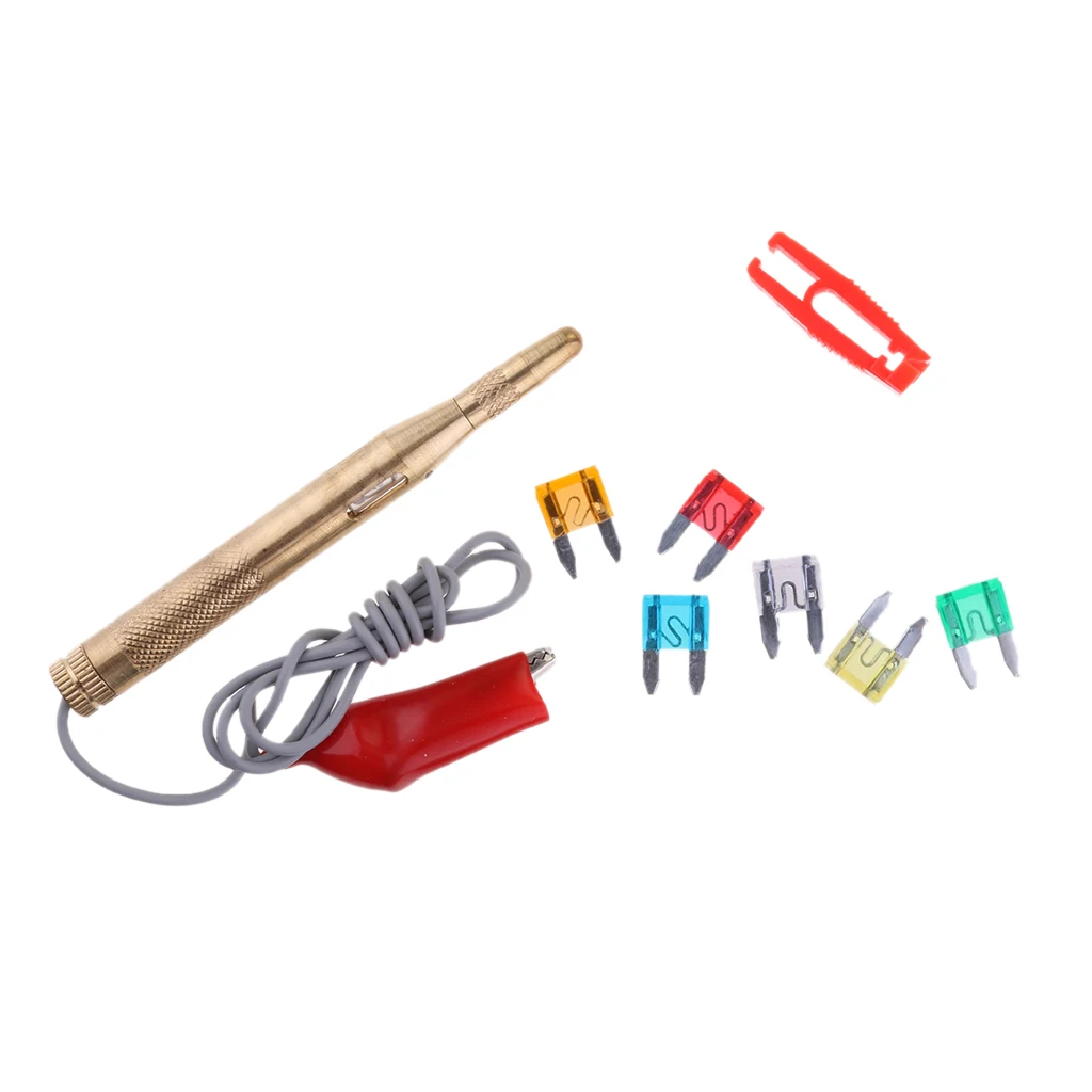 60 Pieces Mini Car Fuses Set Car Fuse Flat Fuse 5 - 30 A For Car Car, With Circuit  Pen