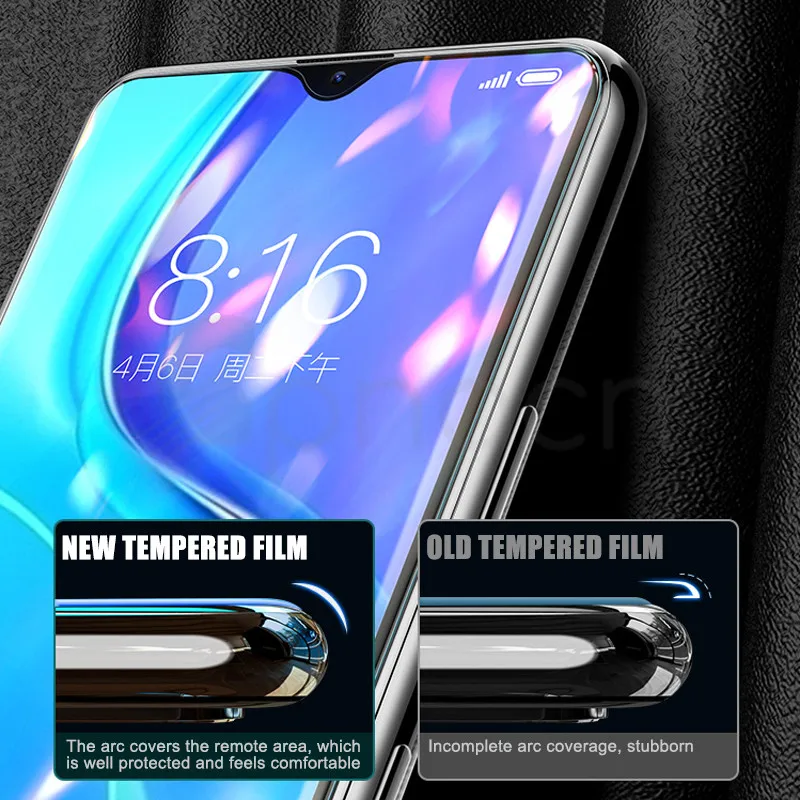 9D Protection Glass For Xiaomi Redmi 9 9A 9C 8 8A 7 7A Tempered Screen Protector Redmi Note 7 8 8T 9S 9 Pro Safety Glass Film