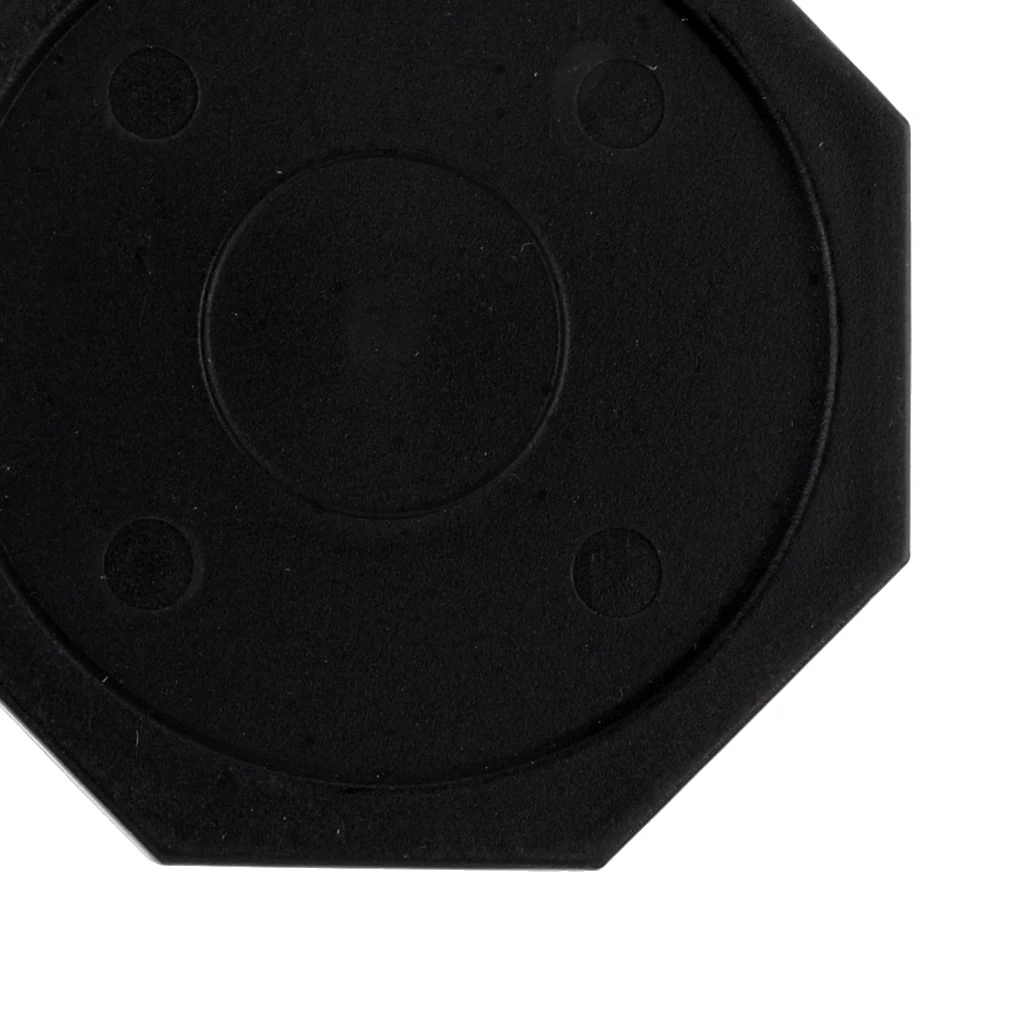 5pcs 63mm Black Air Hockey Octagon Pucks For Full Size Air Hockey Tables