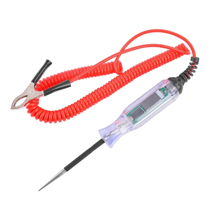 Digital LCD Circuit Tester With Backlight Car Truck Voltage Power Probe Voltage Test Diagnostic-Tool Light 3V-48V