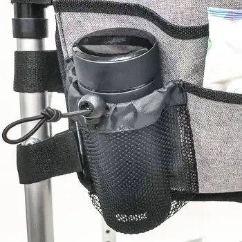 

Wheelchair Backpack Bag Side Large Capacity Walker Bag Scooters Organizers Rollator Pouches For Most Mobility Devices walker fra