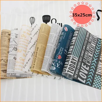 

100 200 pcs pack Disposable Anti oil Waxed Paper Fast Food Packing Tool Hamburger Sandwich Greaseproof Papers One off Supplies