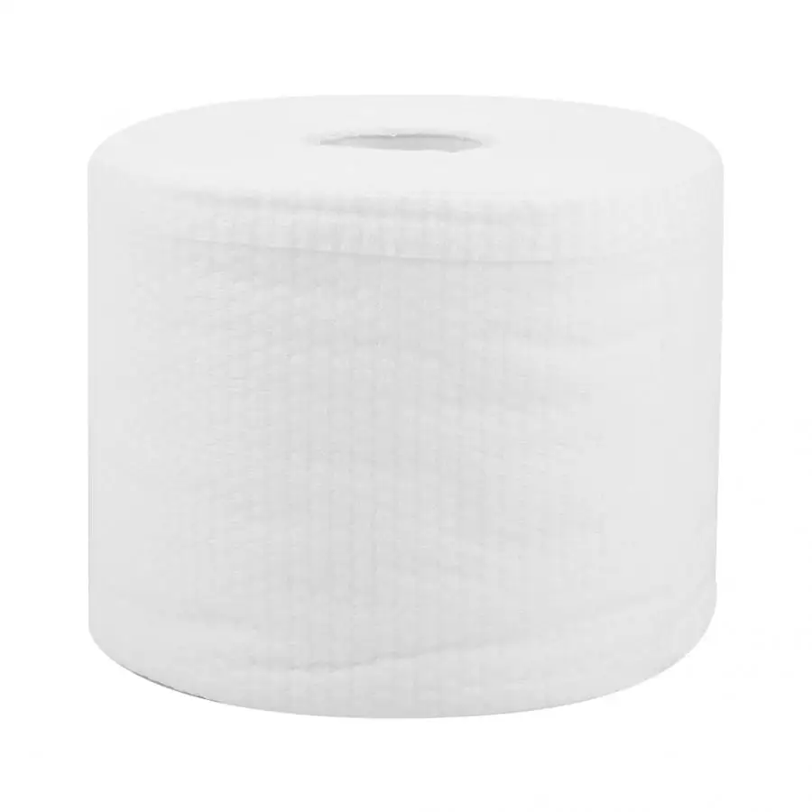 Туалетная бумага одноразовая портативная для снятия лака для ногтей ватный рулон бумага для очистки лица бумажное полотенце ткань для туалетной бумаги