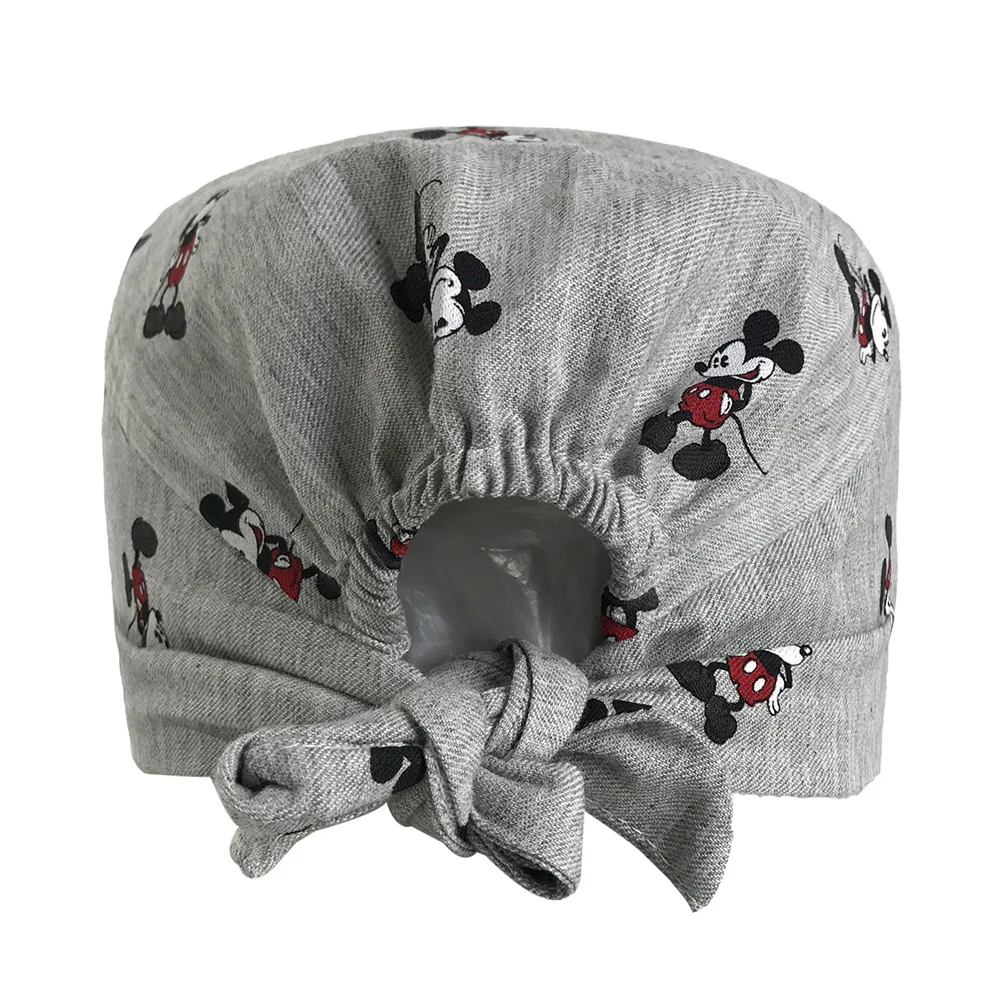 VIAOLI men women medical scrubs pharmacy Work Cap surgery nurse Hat Oral cavity Dental Clinic Pet Veterinary Surgical Cap019